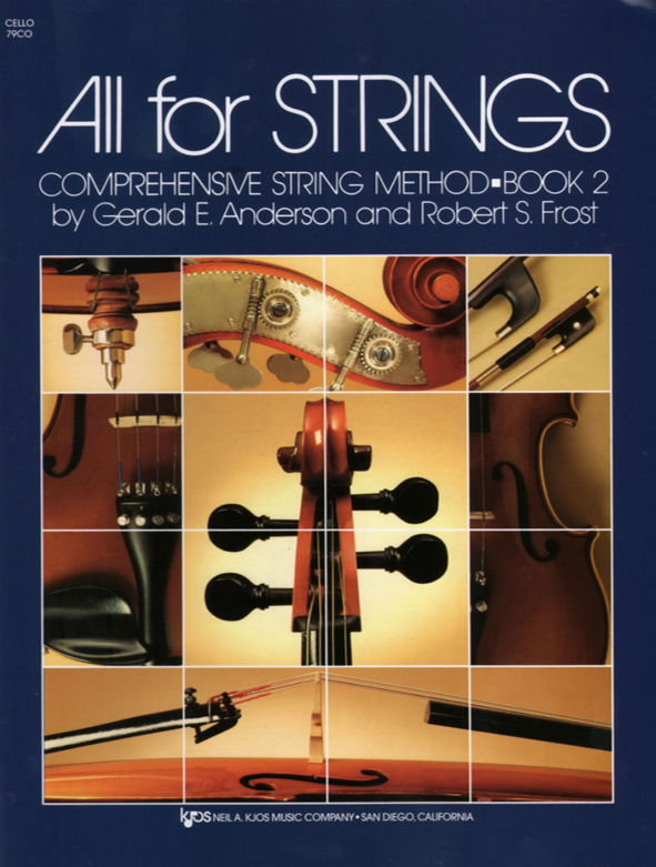 All for Strings Cello Book 2 Piano Traders