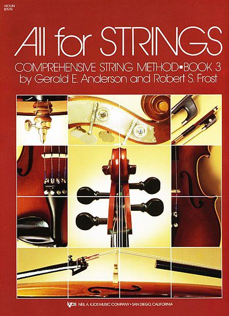 All for Strings Violin Book 3 Piano Traders