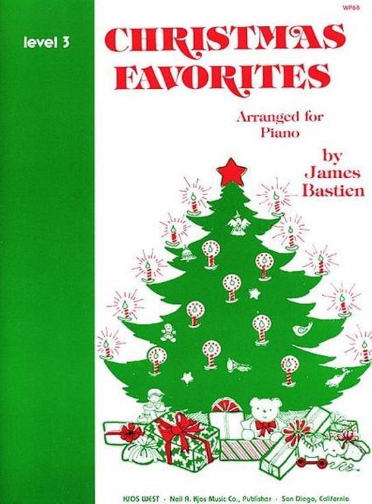 Bastien Piano Christmas Favorites 3 Piano Traders