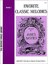 Bastien Piano Favorite Classic Melodies 1 Piano Traders