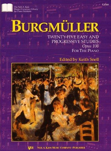 Burgmuller 25 Studies Op.100 (KJOS) Piano Traders