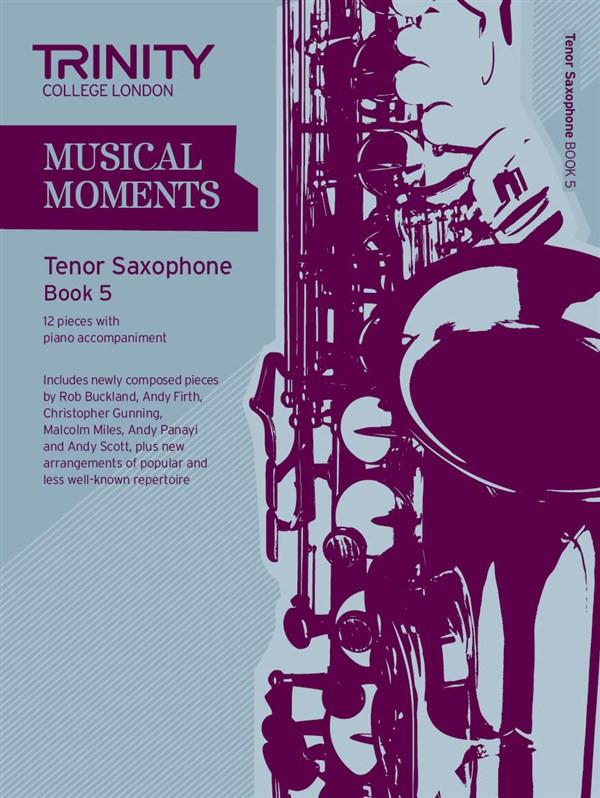 Musical Moments Tenor Sax 5 Piano Traders