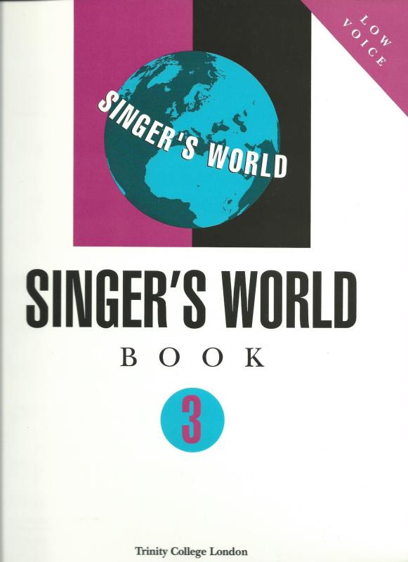 Trinity Singer’s World Book 3 (Low Voice) Piano Traders