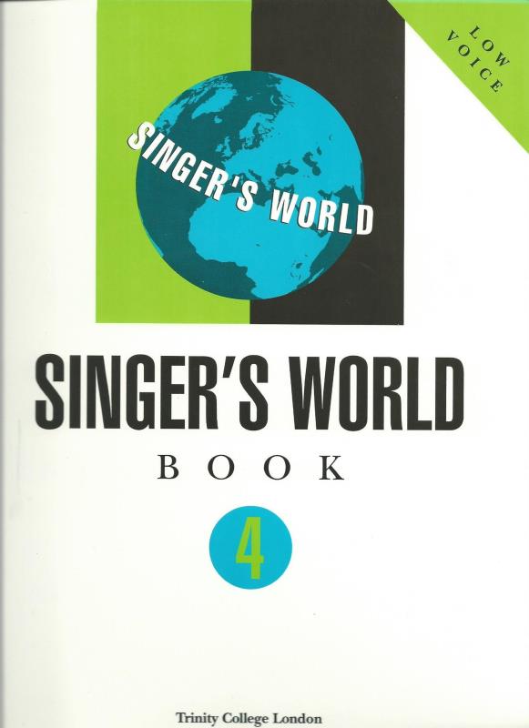 Trinity Singer’s World Book 4 (Low Voice) Piano Traders