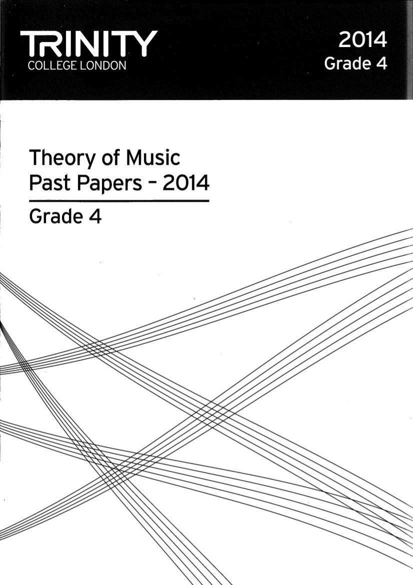 Trinity Theory Past Papers 2014, G4 Piano Traders
