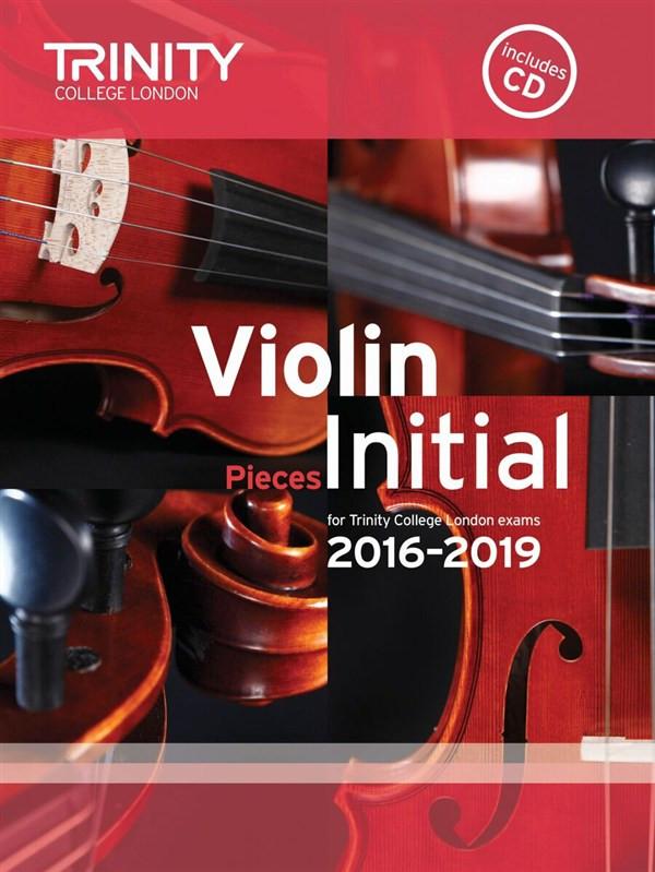 Trinity Violin Exams 16-19, Initial (BK/CD) Piano Traders