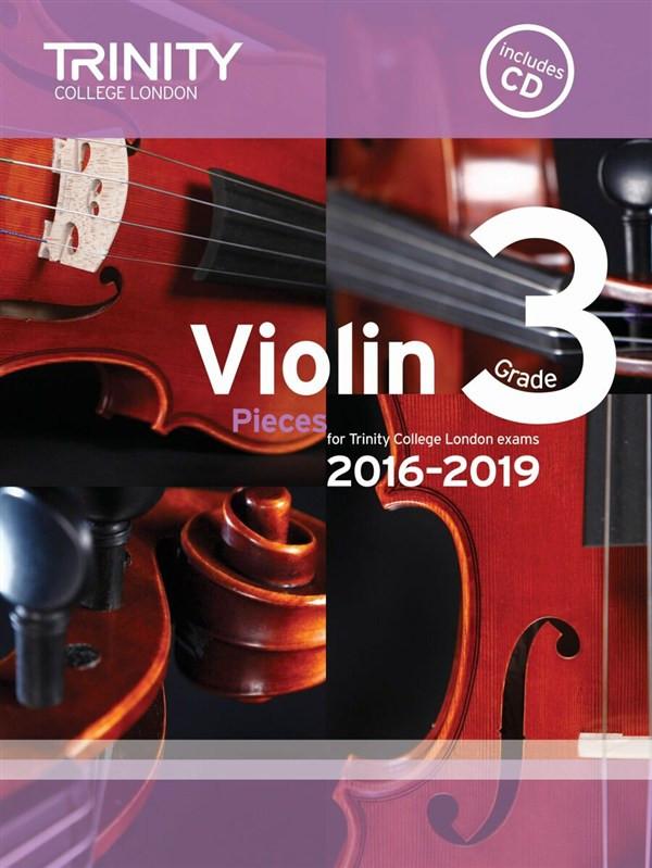 Trinity Violin Exams 16-19, G3 (BK/CD) Piano Traders