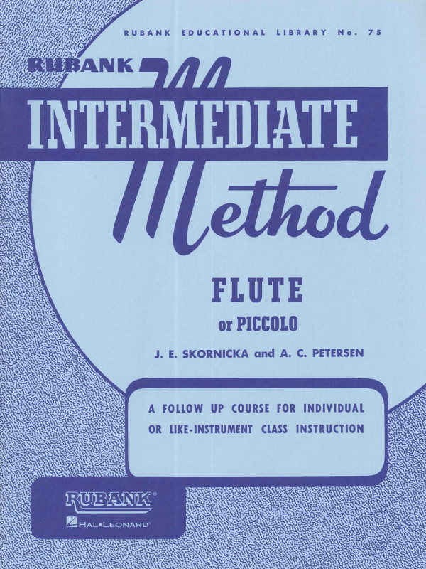 Rubank Intermediate Method Flute/Piccolo Piano Traders
