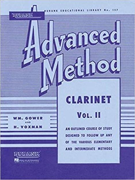 Rubank Advanced Method Clarinet Vol. II Piano Traders