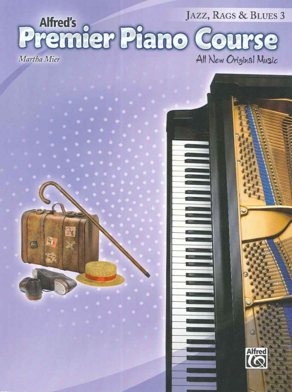 Alfred Premier Piano Jazz, Rags & Blues 3 Piano Traders