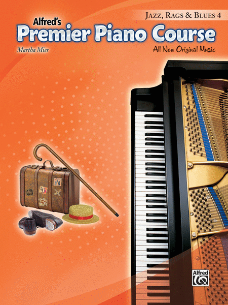 Alfred Premier Piano Jazz, Rags & Blues 4 Piano Traders