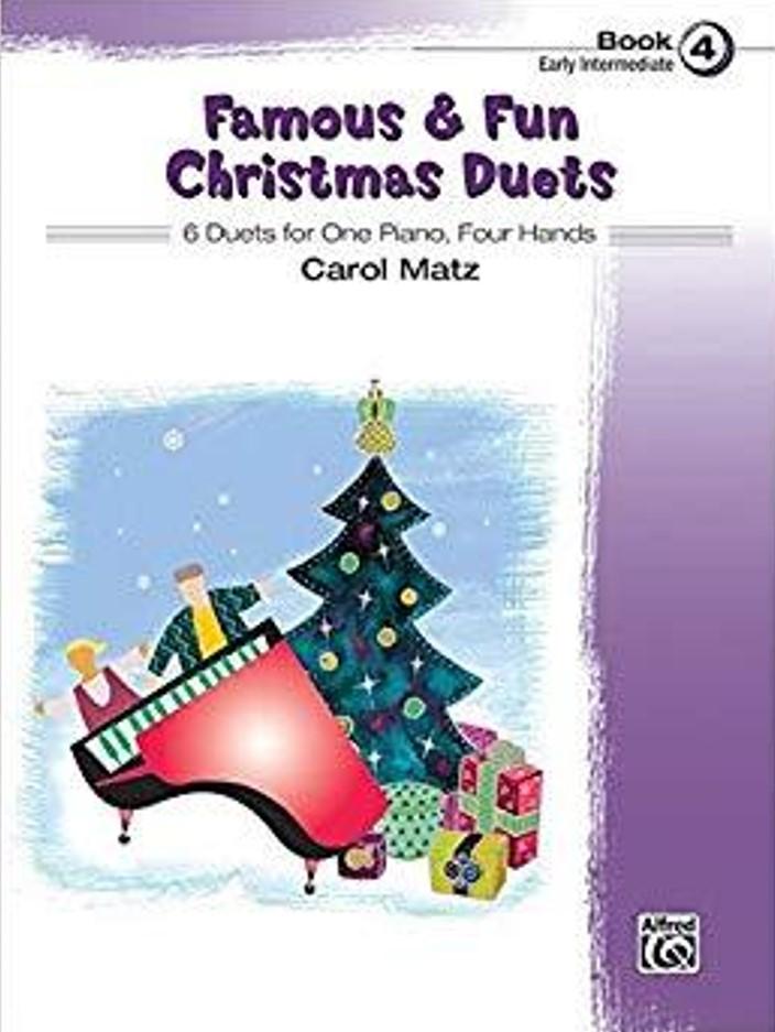 Famous & Fun Christmas Duets 4 Piano Traders
