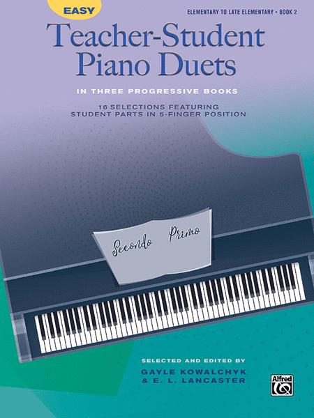 Easy Teacher-Student Piano Duets Book 2 (Alfred) Piano Traders
