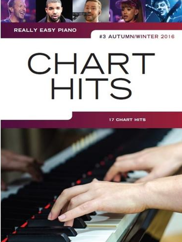 Really Easy Piano Chart Hits #3 Autumn/Winter 2016 Piano Traders