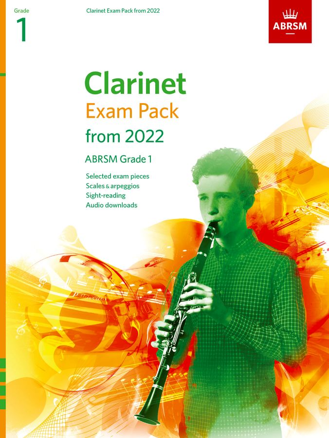 ABRSM Clarinet Exam Pack from 2022 G1 Piano Traders