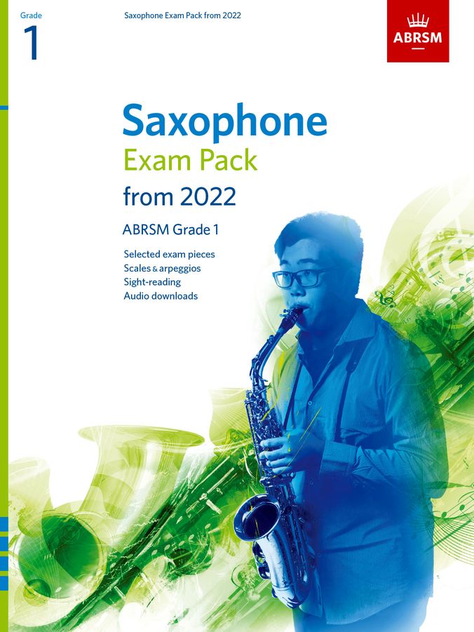 ABRSM Sax Exam Pack 2022 G1 Piano Traders