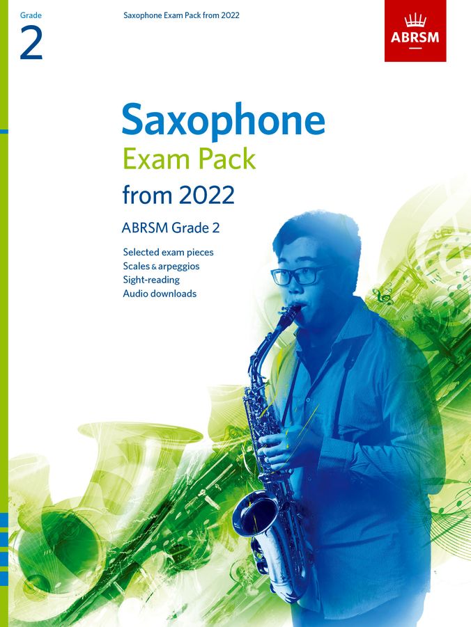 ABRSM Sax Exam Pack 2022 G2 Piano Traders