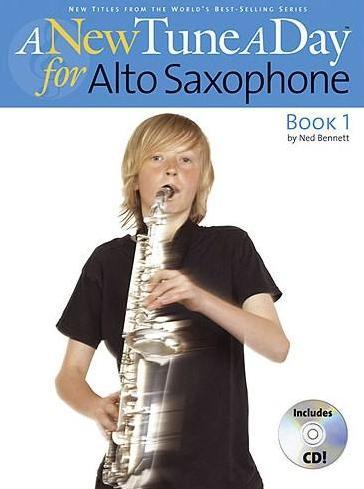 A New Tune a Day Alto Sax Book 1 Piano Traders
