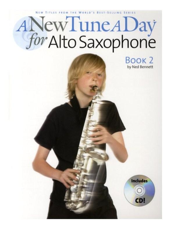 A New Tune a Day Alto Sax Book 2 Piano Traders