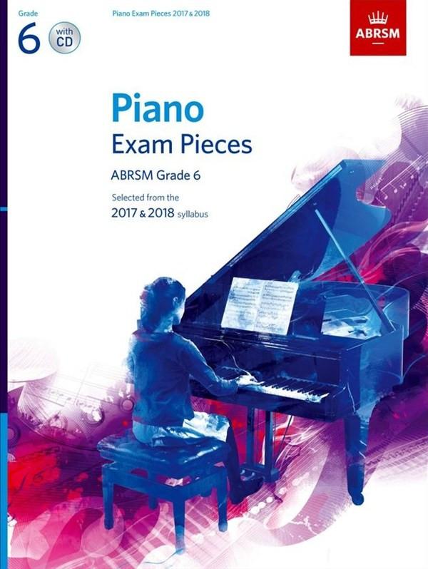 ABRSM Piano Exams 17-18, G6 (BK/CD) Piano Traders