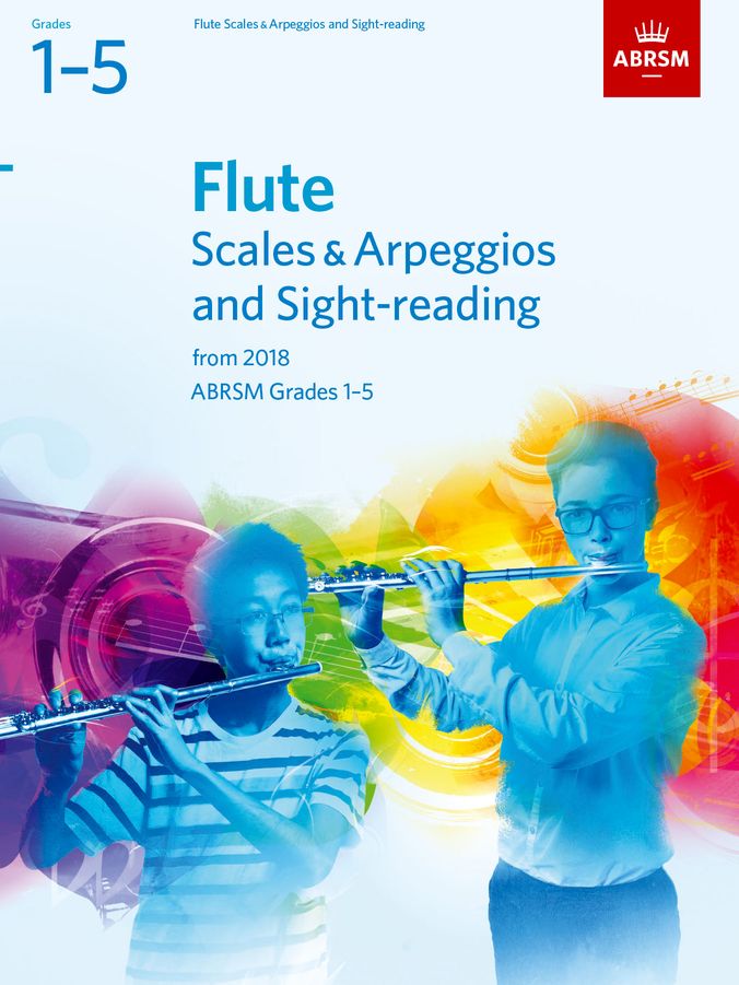 ABRSM Flute Scales & Arpeggios and Sightreading G1-5/18 Piano Traders