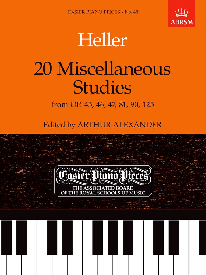 ABRSM Heller 20 Miscellaneous Studies Piano Traders