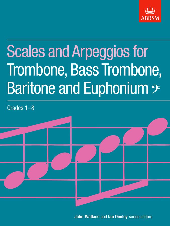 ABRSM Trombone/Baritone/Euphonium Scales G1-8 Piano Traders