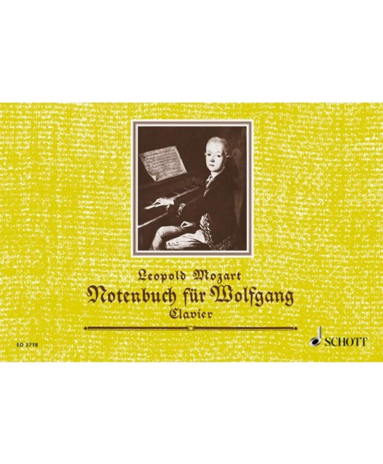 Mozart Notebook for Wolfgang (Schott) Piano Traders
