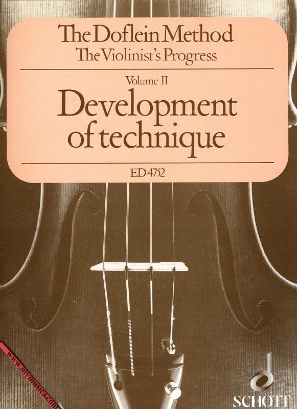 The Doflein Method Violin Vol 2 Piano Traders