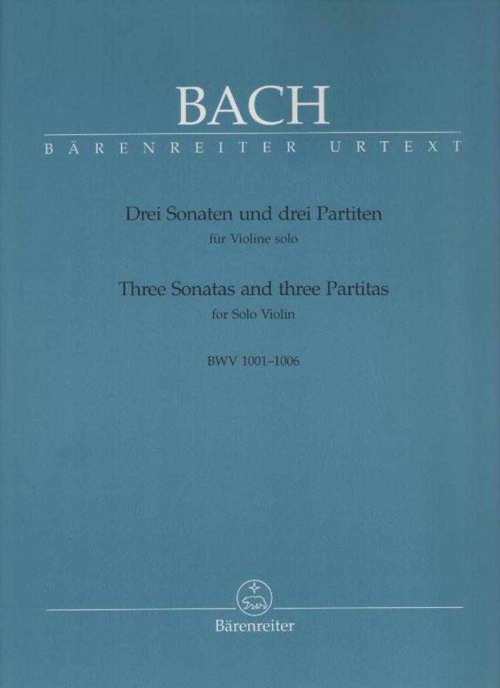 Bach Sonatas & Partitas for Violin BWV1001-1006 (Barenreiter Piano Traders