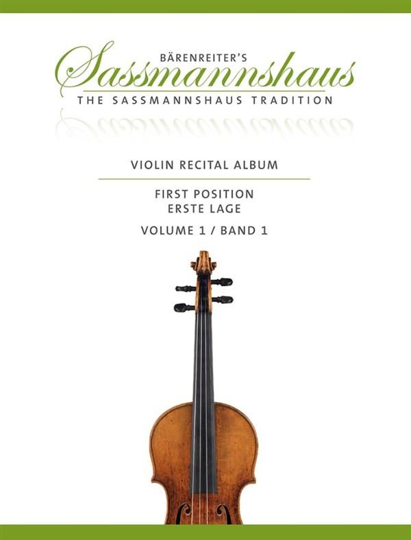 Sassmannshaus Violin Recital Album Volume 1 Piano Traders