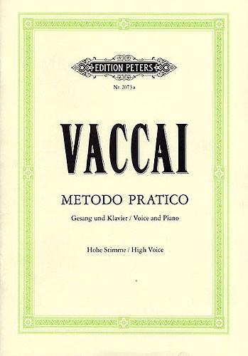 Vaccai Practical Method (High Voice) (Peters) Piano Traders