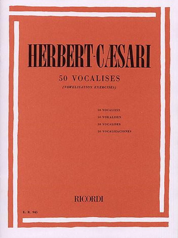 Herbert-Caesari 50 Vocalises (Ricordi) Piano Traders