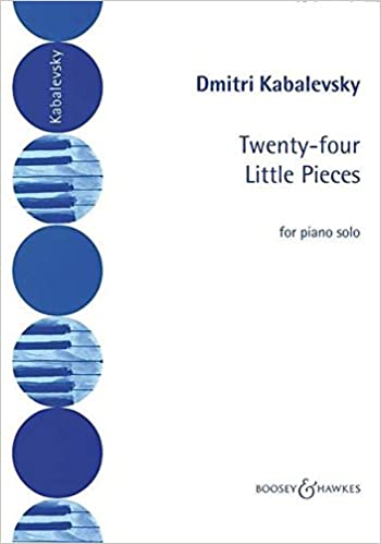 Kabalevsky Twenty-Four Little Pieces for Piano Solo (B&H) Piano Traders