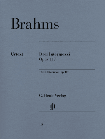 Brahms Three Intermezzi Op.117 (B?renreiter) Piano Traders