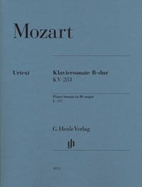 Mozart Piano Sonata in Bb Major K.281 (Henle) Piano Traders