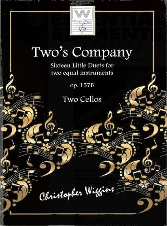 Two’s Company Op.157B for Two Cellos Piano Traders