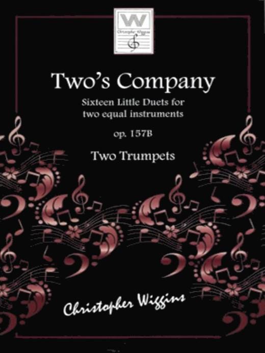 Two’s Company Two Trumpets Piano Traders