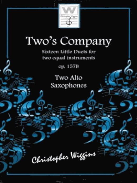 Two’s Company Two Alto Saxophones Piano Traders
