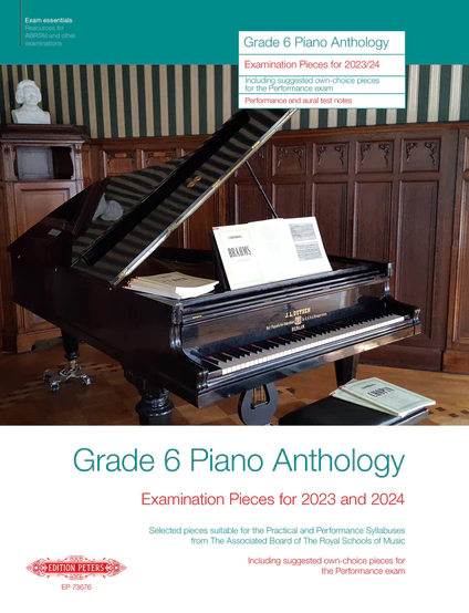 ABRSM Grade 6 Piano Anthology 2023/24 Piano Traders