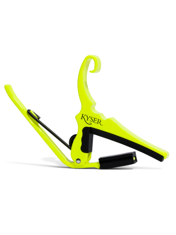 Kyser Capo Steel String Neon Yellow Piano Traders