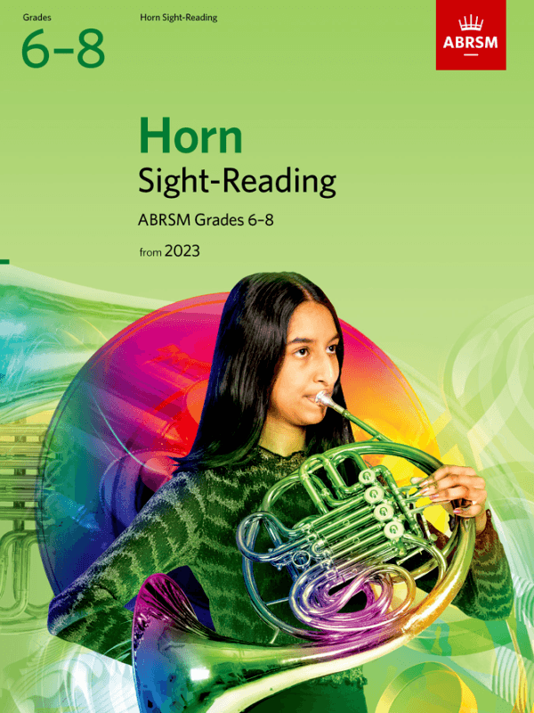 ABRSM Sight-reading Horn 2023 G6-8 Piano Traders