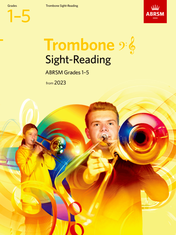 ABRSM Sight-reading Trombone 2023 G1-5 Piano Traders