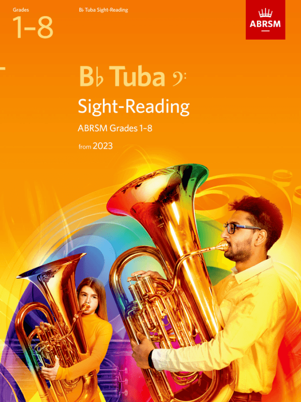 ABRSM Sight-reading Tuba Bb 2023 G1-8 Piano Traders