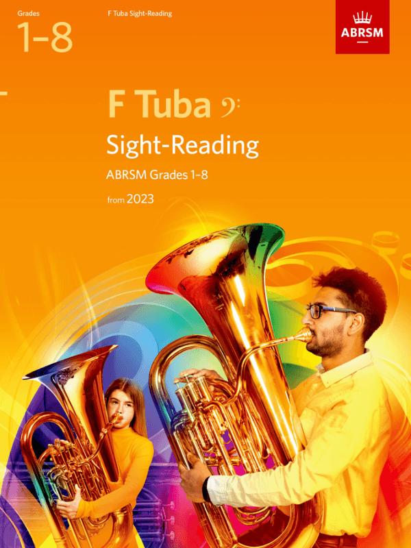 ABRSM Sight-reading Tuba F 2023 G1-8 Piano Traders