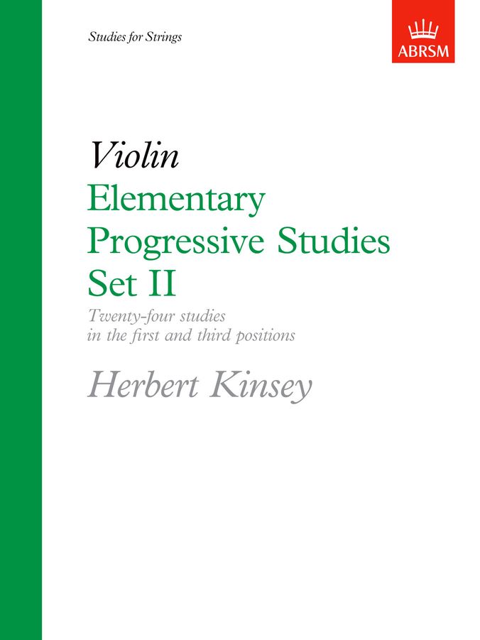 Kinsey Violin Elementary Progressive Studies Set II (ABRSM) Piano Traders