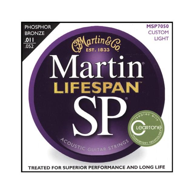 Martin Lifespan SP Custom Light Guitar String Pack Piano Traders
