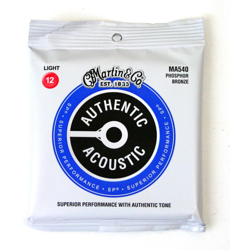 Martin Authentic Acoustic Light Guitar String Pack Piano Traders
