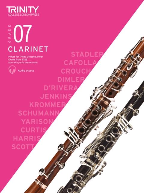 Trinity Clarinet Exams from 2023 , G7 Piano Traders