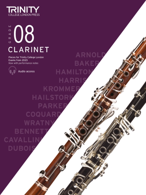 Trinity Clarinet Exams from 2023 , G8 Piano Traders